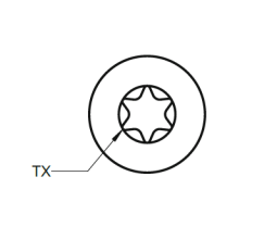 M6 Flachkopfschrauben | Linsenkopfschrauben ISO 7380-1 mit Torx/TX-Antrieb Vollgewinde Edelstahl A2/V2A