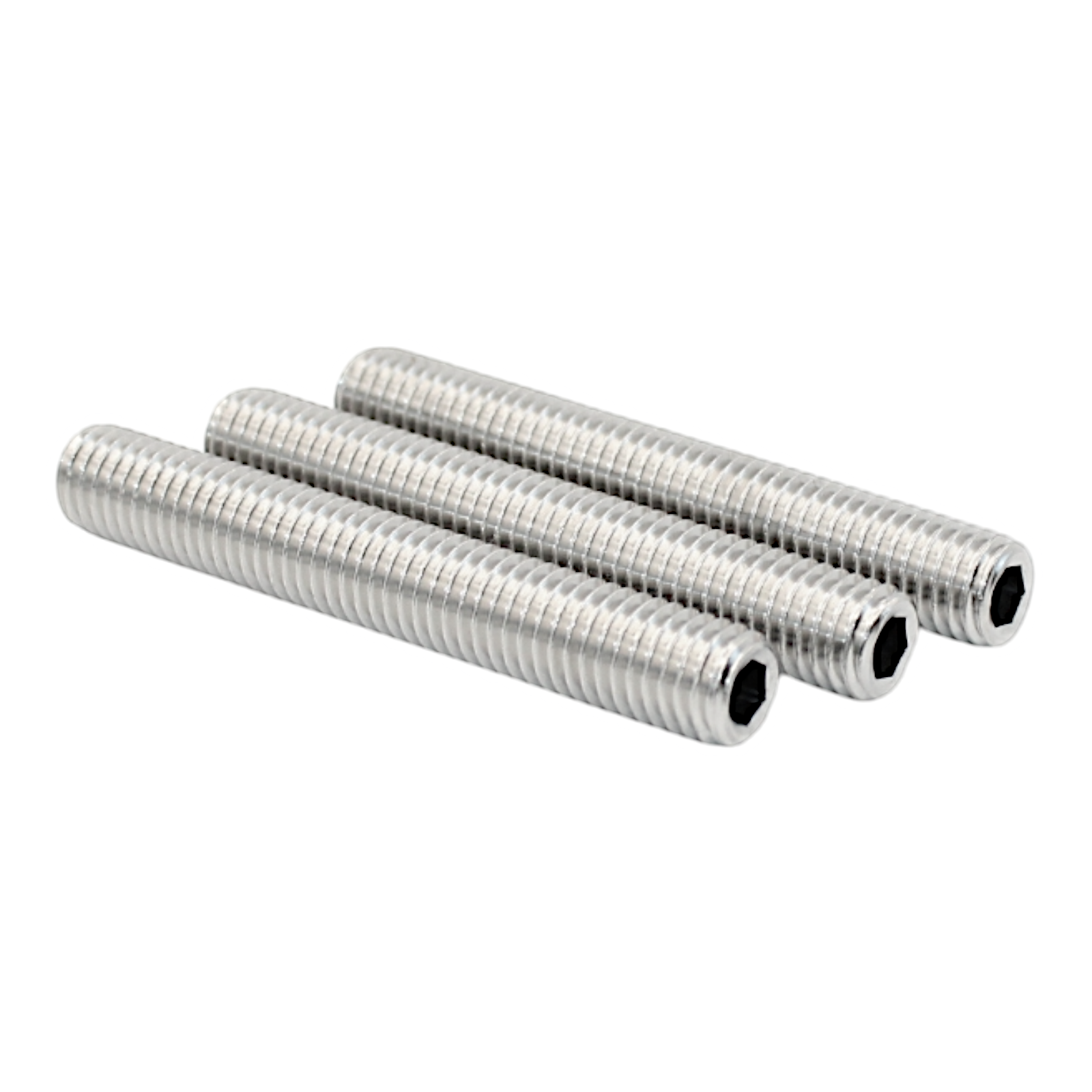 PATIKIL Madenschrauben Set - 6 Stück M5x45mm Edelstahl Schrauben Für Heimwerker