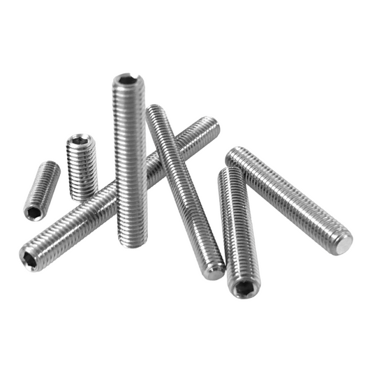 Perni Filettati Testa Conica ISK DIN 913 Acciaio Inox A2 VA V2A Perno - Foto 11