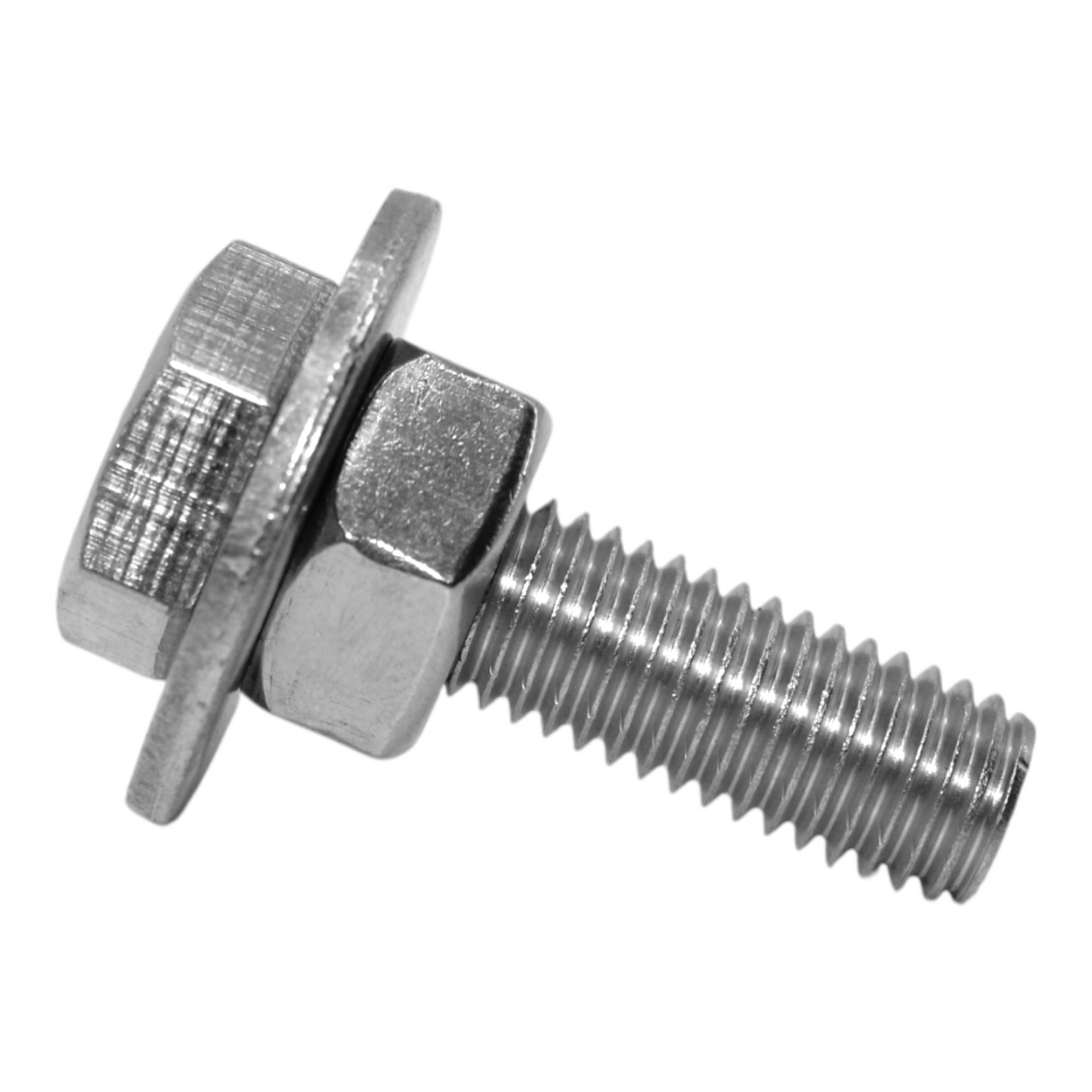 M8 Sechskantschrauben | Maschinenschrauben DIN 933 inkl. passenden Scheiben und Muttern