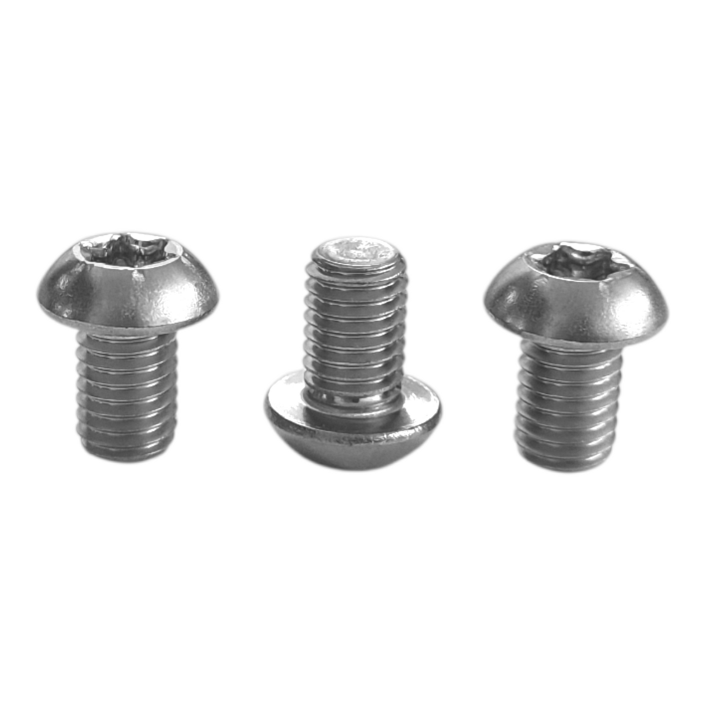 M4 Flachkopfschrauben | Linsenkopfschrauben ISO 7380-1 mit Torx/TX-Antrieb Vollgewinde Edelstahl A2/V2A