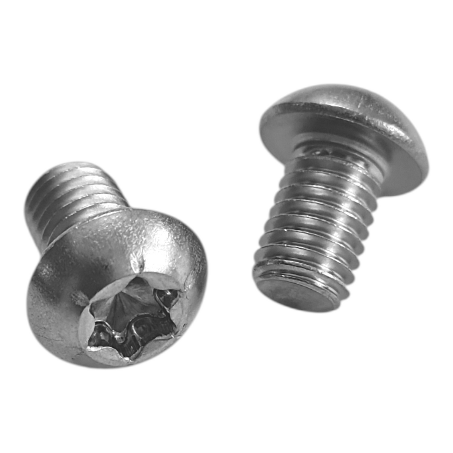 M4 Flachkopfschrauben | Linsenkopfschrauben ISO 7380-1 mit Torx/TX-Antrieb Vollgewinde Edelstahl A2/V2A