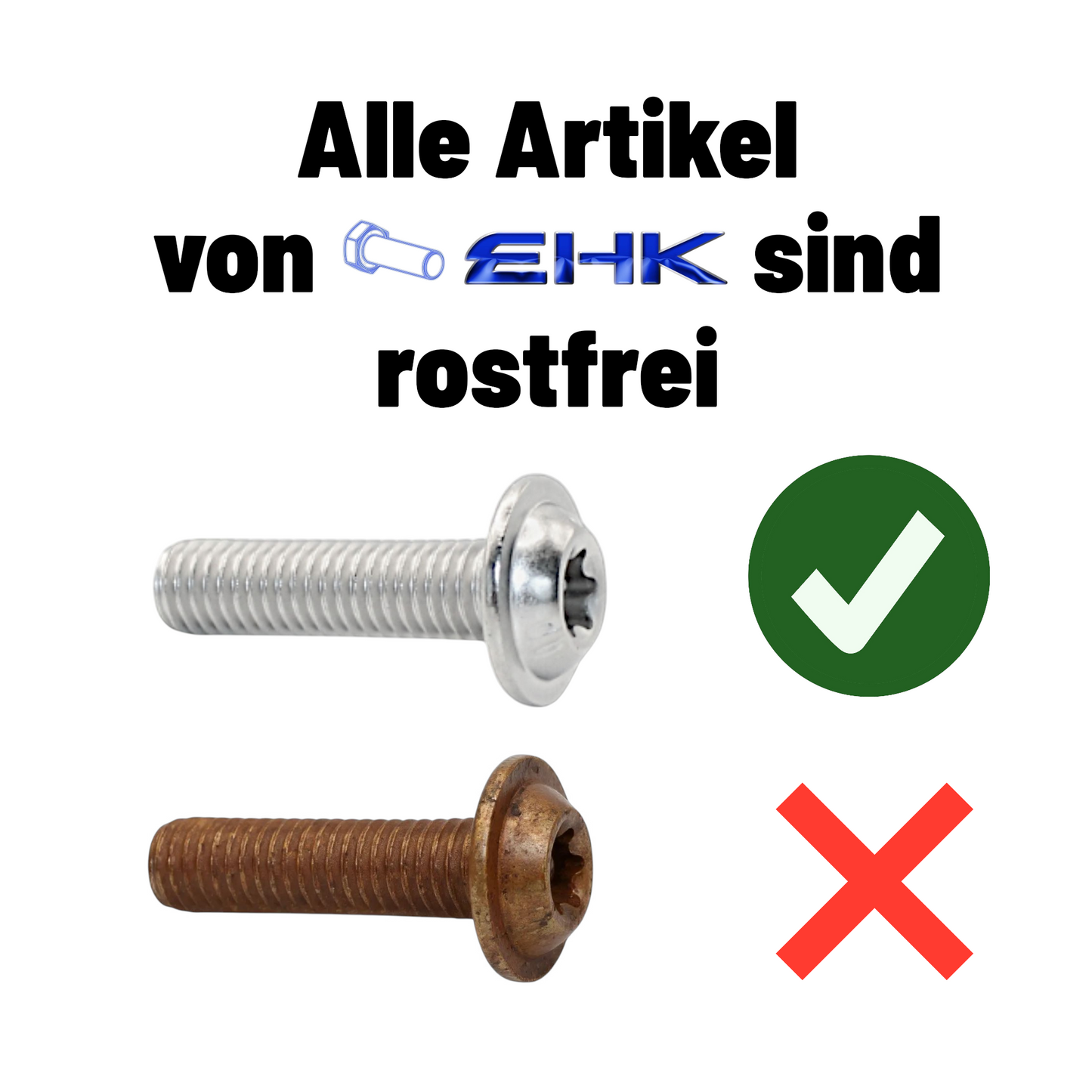 M4 Linsenkopfschrauben mit Flansch TX-Antrieb Innensechsrund ISR ISO 7380-2 Edelstahl A2 V2A